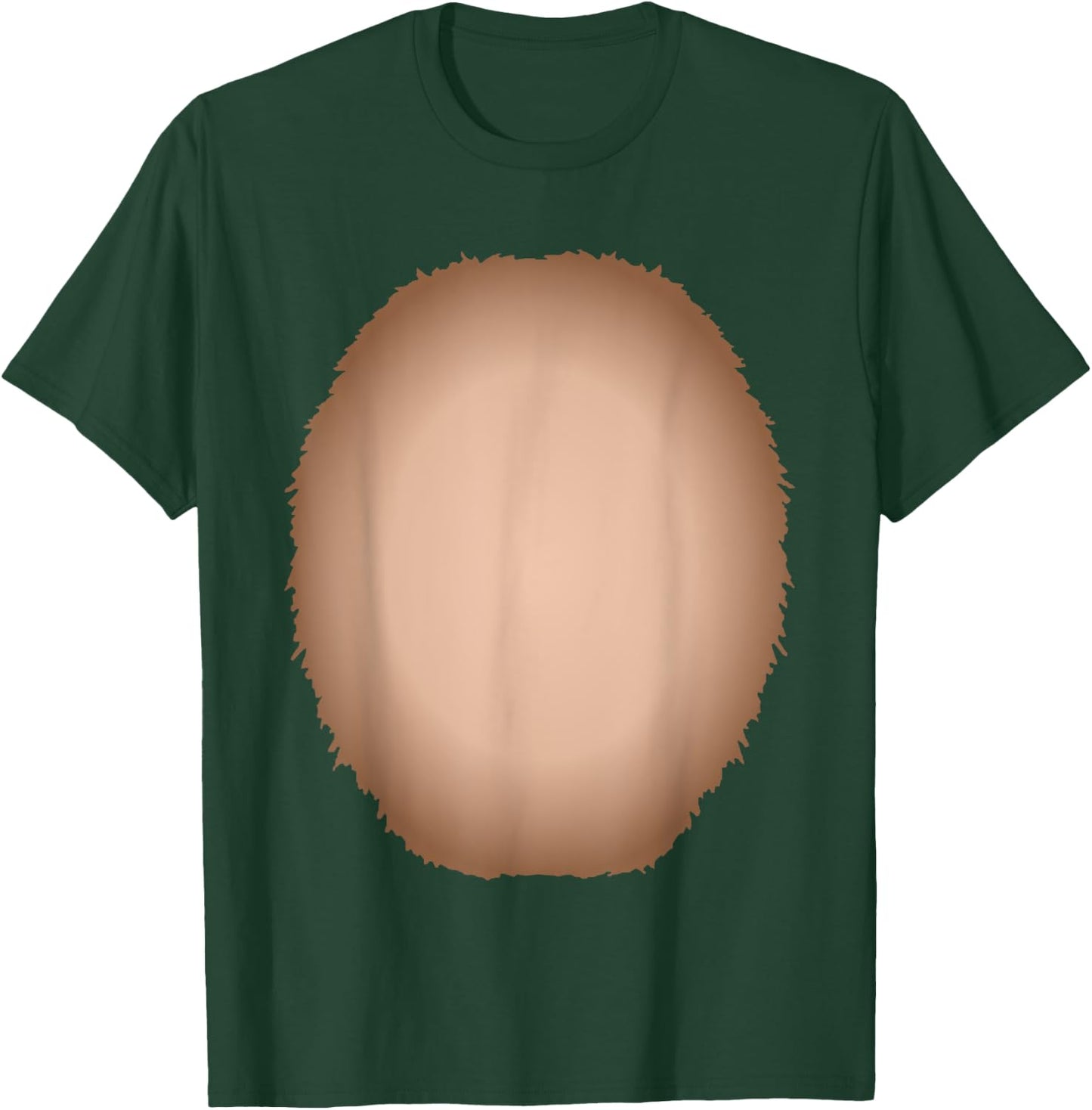 Funny lazy DIY bear belly and back costume halloween party T-Shirt - T-Shirt | Forest