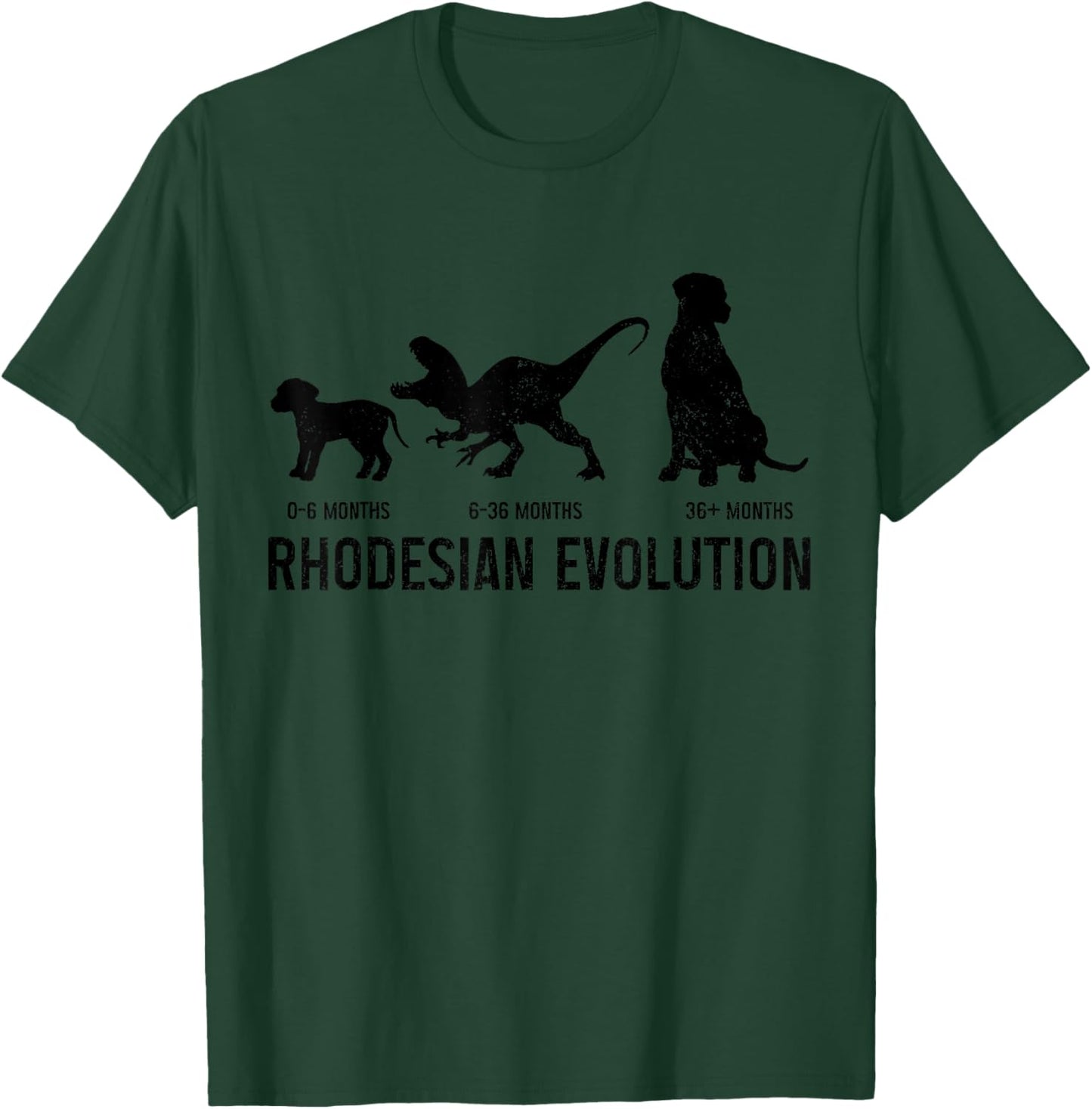 Rhodesian Ridgeback Funny Dog Lover Rhodesian Mom Dad T-Shirt - T-Shirt | Forest