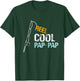 PapPap Gift from Granddaughter Grandson Reel Cool Pap-Pap T-Shirt - T-Shirt | Forest