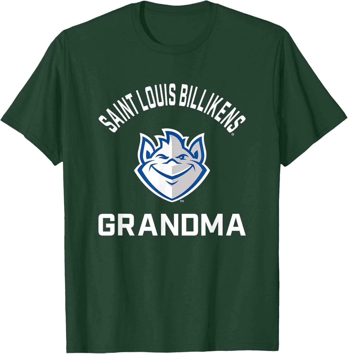 Saint Louis University SLU Billikens Arched Grandma T-Shirt - T-Shirt | Forest
