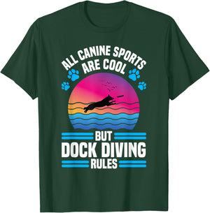 Dock Diving T-Shirt - T-Shirt | Forest