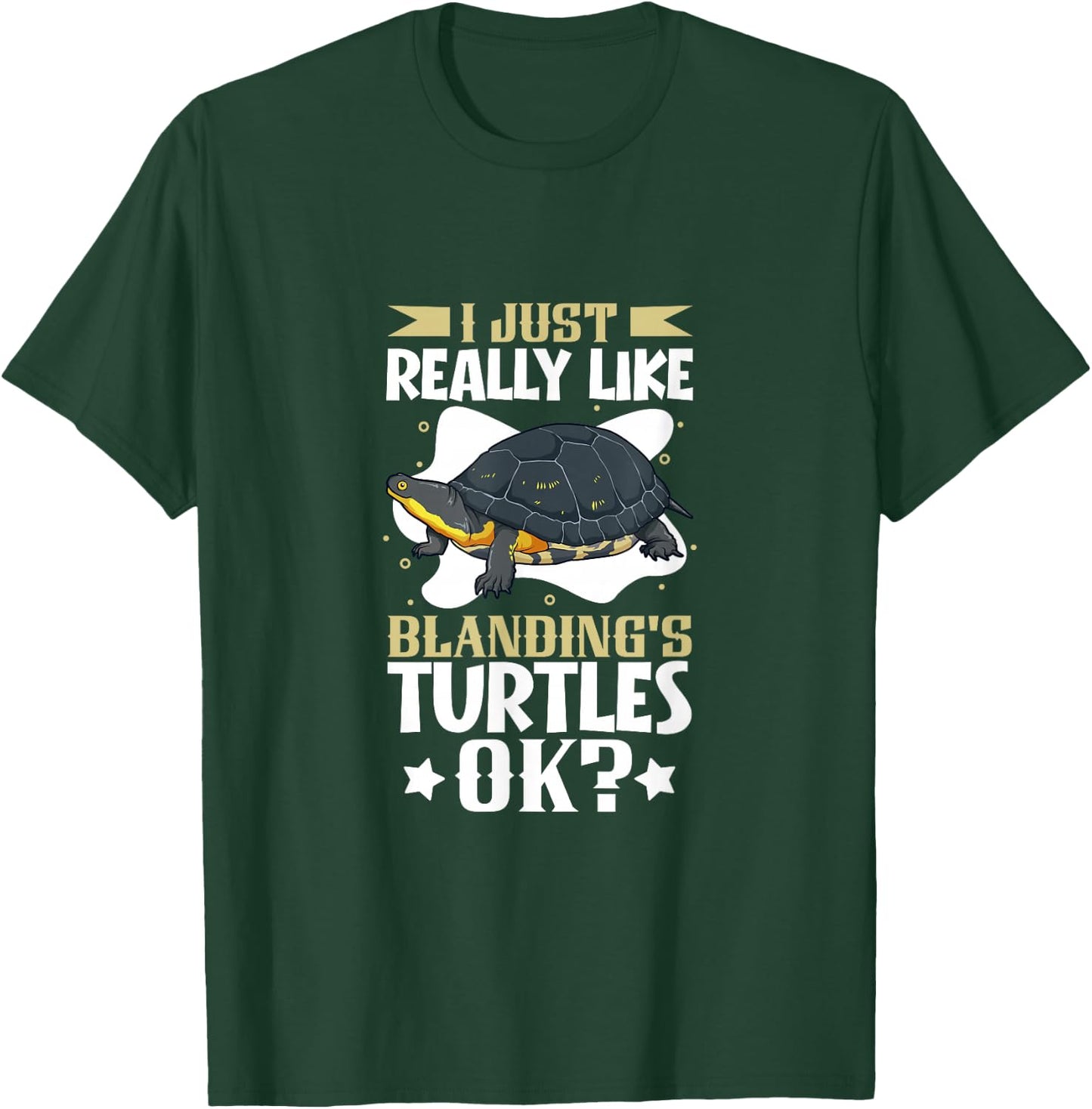 I just really like my Blanding's Turtle T-Shirt - T-Shirt | Forest