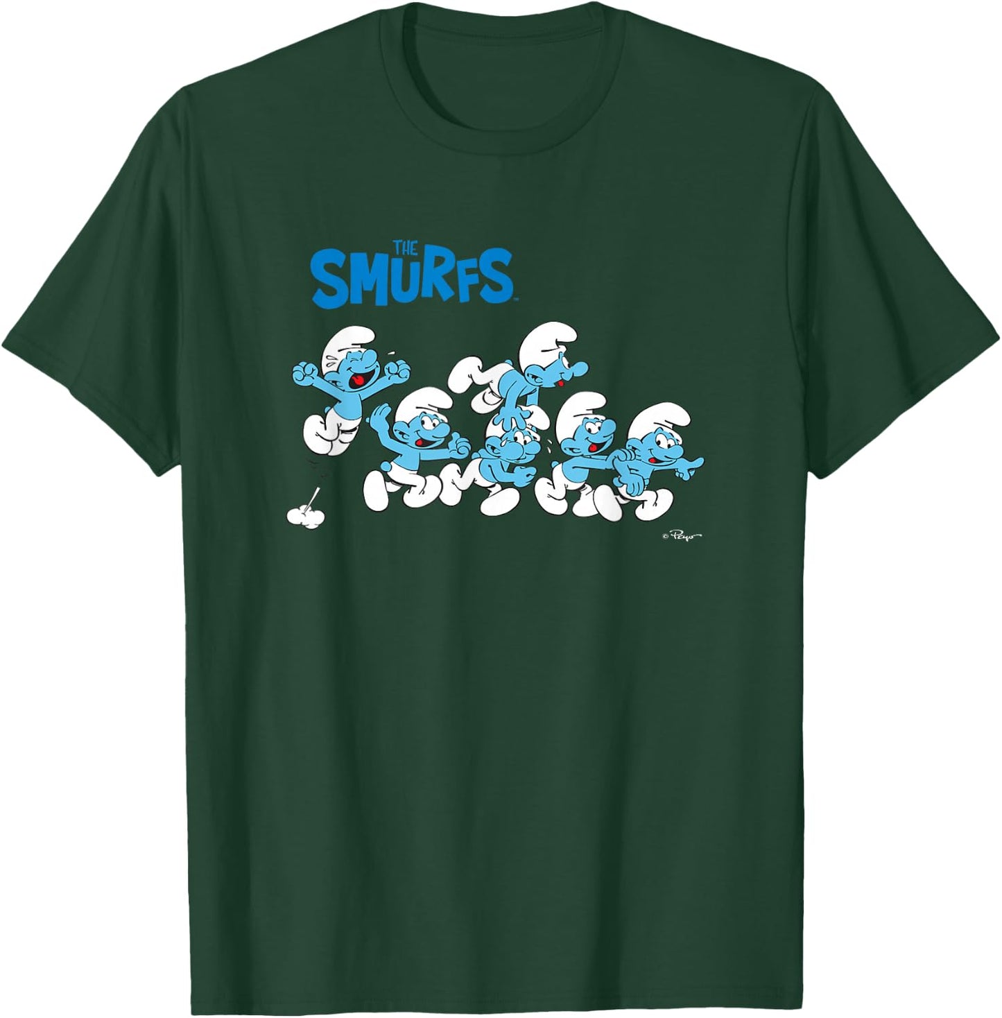 The Smurfs All Excited T-Shirt - T-Shirt | Forest