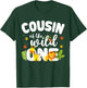 Cousin of the Wild One Zoo Birthday Safari Jungle Animal T-Shirt - T-Shirt | Forest