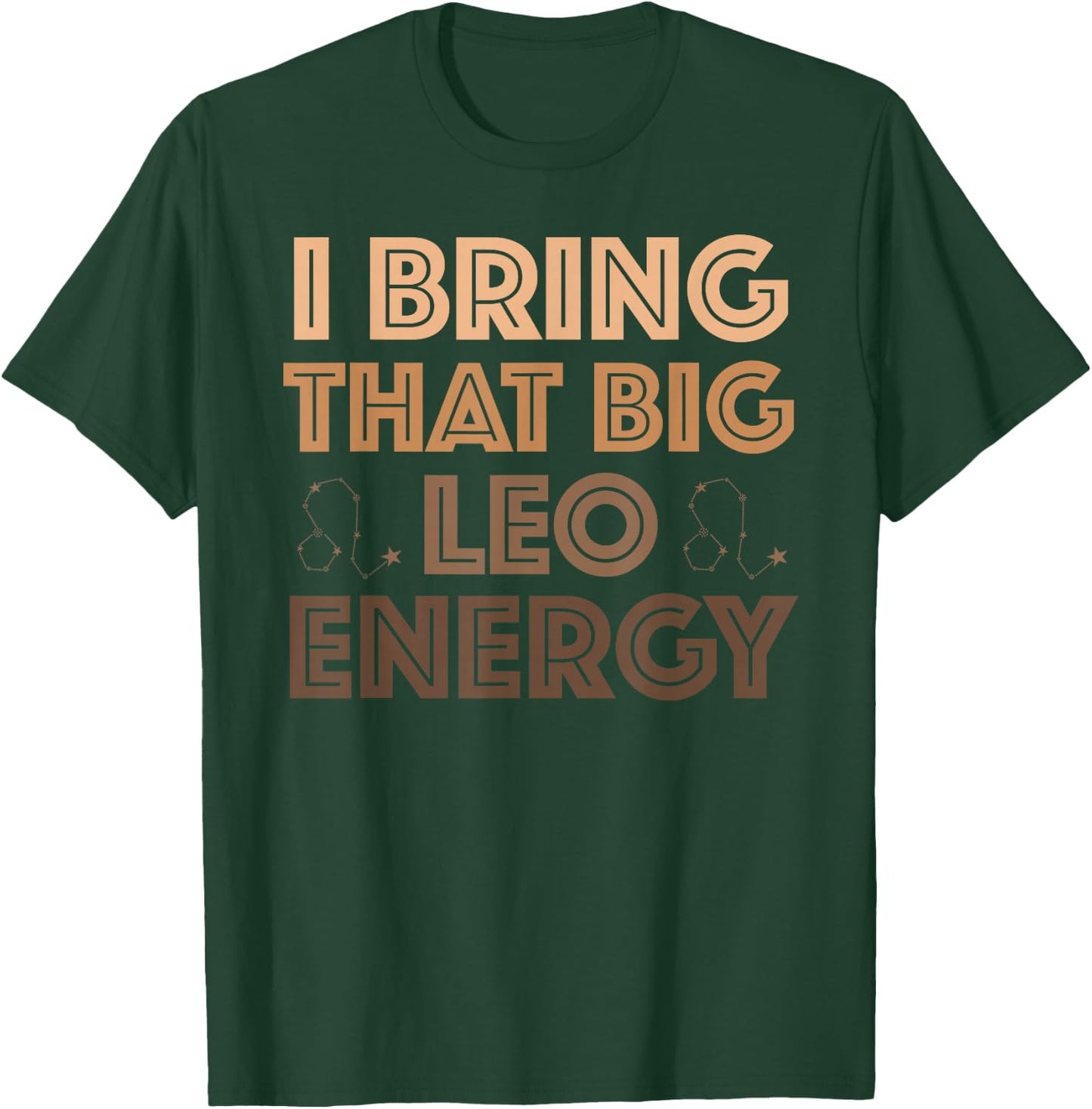 Leo Queen Vibes Melanated Women Big Leo Energy Melanin Afro T-Shirt - T-Shirt | Forest