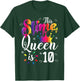 slime queen crown Birthday 10th Gift girls 10 years old T-Shirt - T-Shirt | Forest