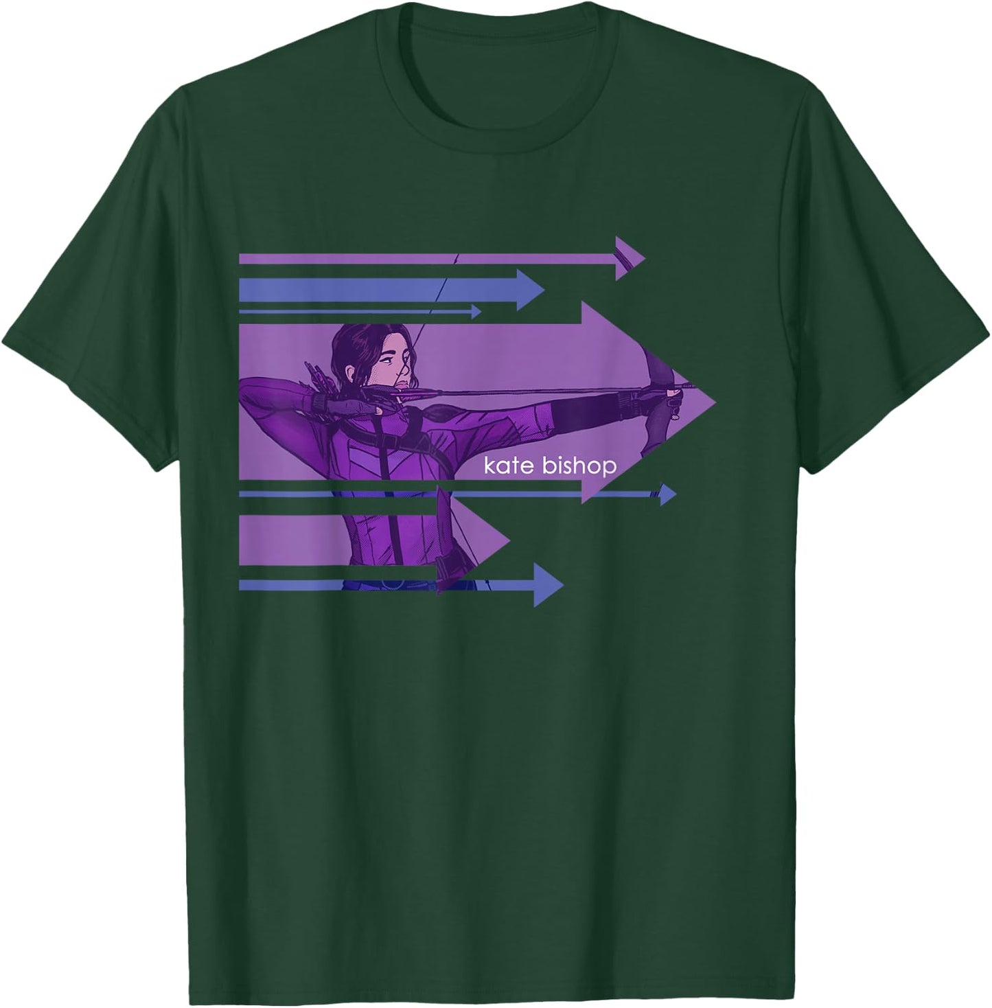 Marvel Hawkeye Kate Bishop Arrows T-Shirt - T-Shirt | Forest