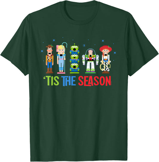 Disney and Pixar’s Toy Story Christmas Holiday Nutcrackers T-Shirt - T-Shirt | Forest