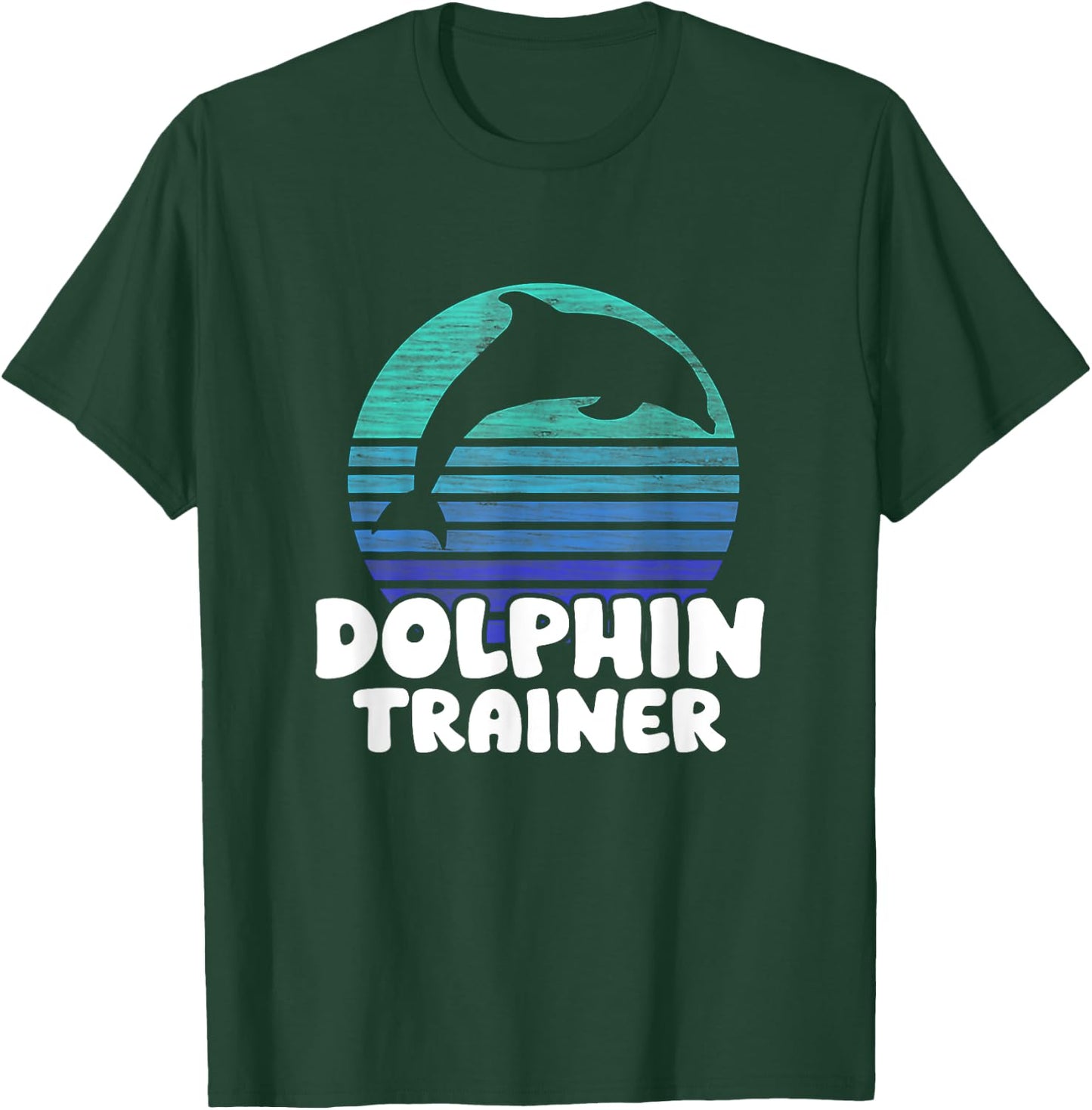 Dolphin Trainer Halloween Costume funny Dolphin Ocean life T-Shirt - T-Shirt | Forest