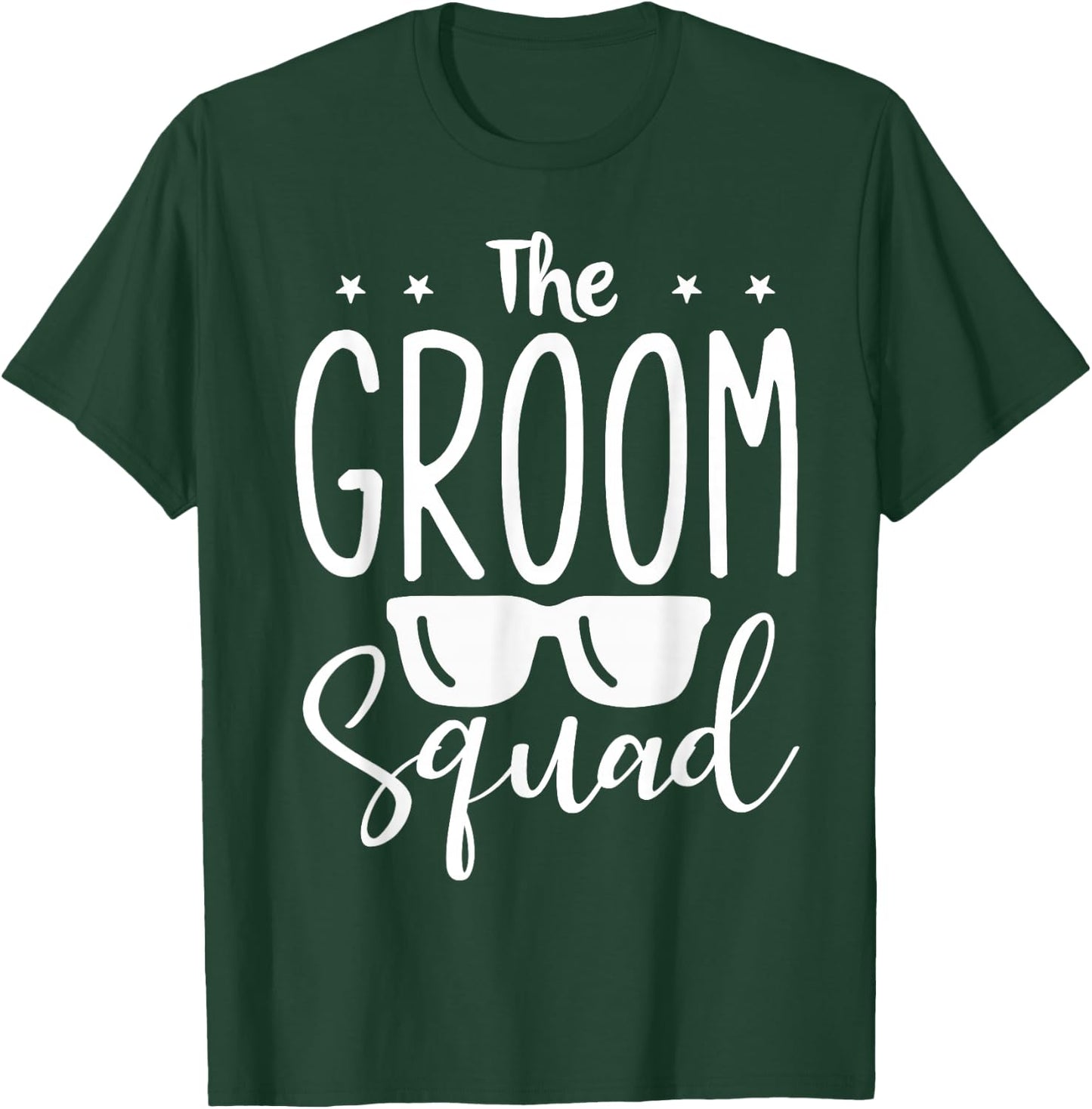 The Groom Squad Wedding Groomsmen T-Shirt - T-Shirt | Forest