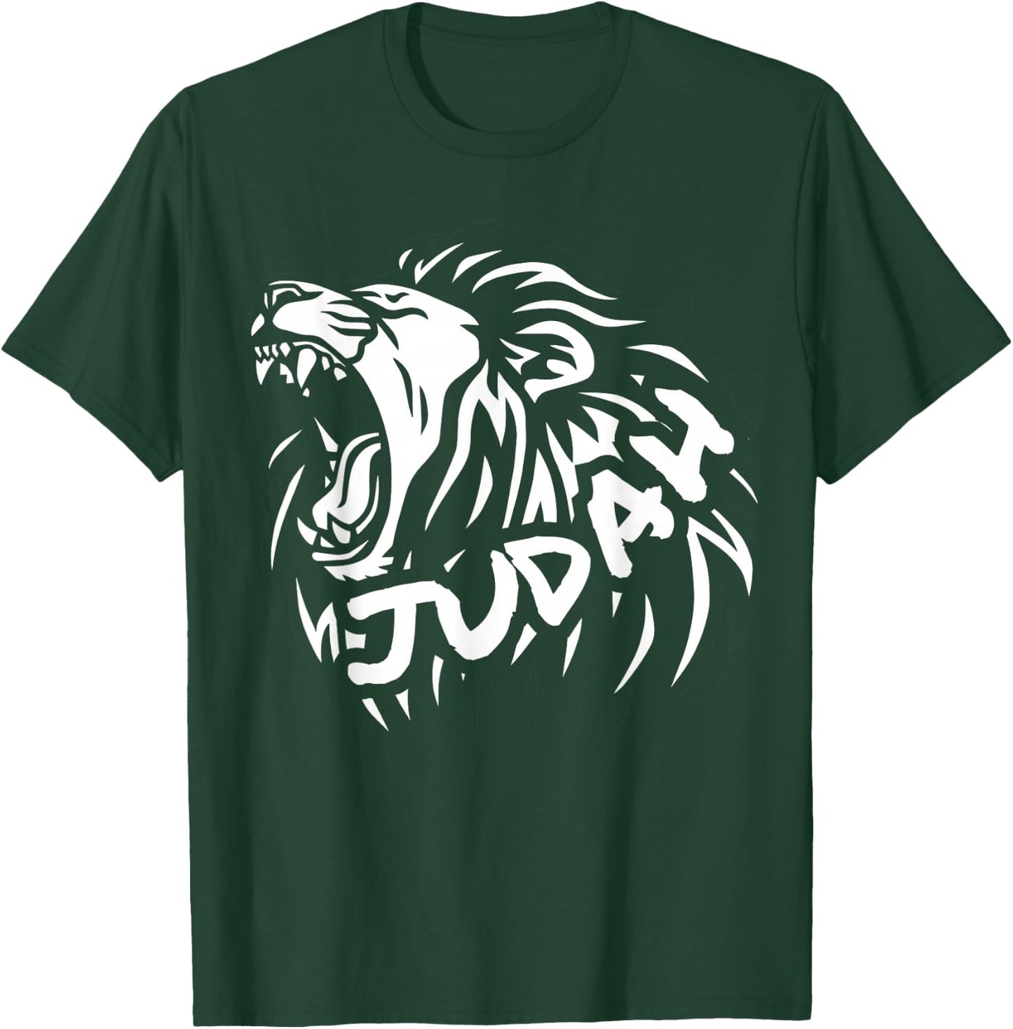 Hebrew Israelite Lion of Judah Yah Yahweh Design T-Shirt - T-Shirt | Forest