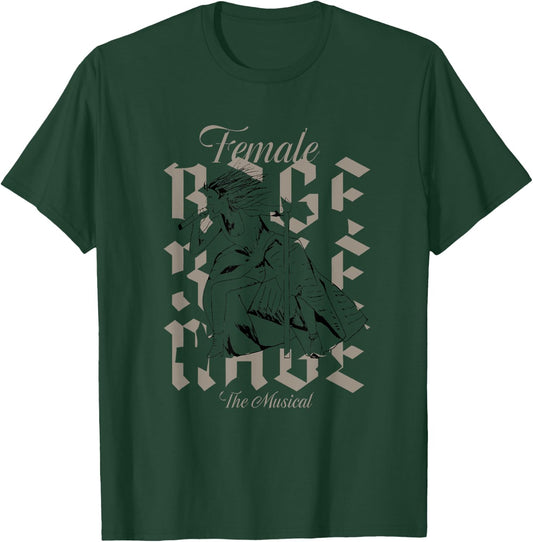 Retro Female Vintage Style Rage Women Kids Meme T-Shirt - T-Shirt | Forest