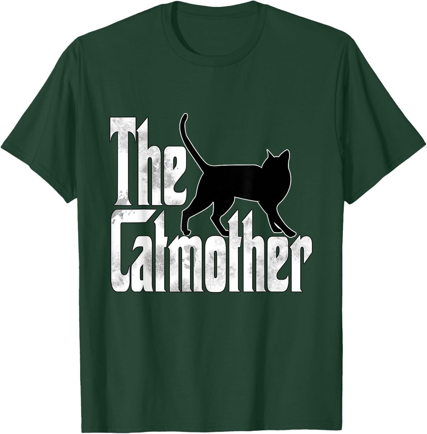Funny Cat Mom Catmother Black Cat Mother Kitty Mommy T-Shirt - T-Shirt | Forest
