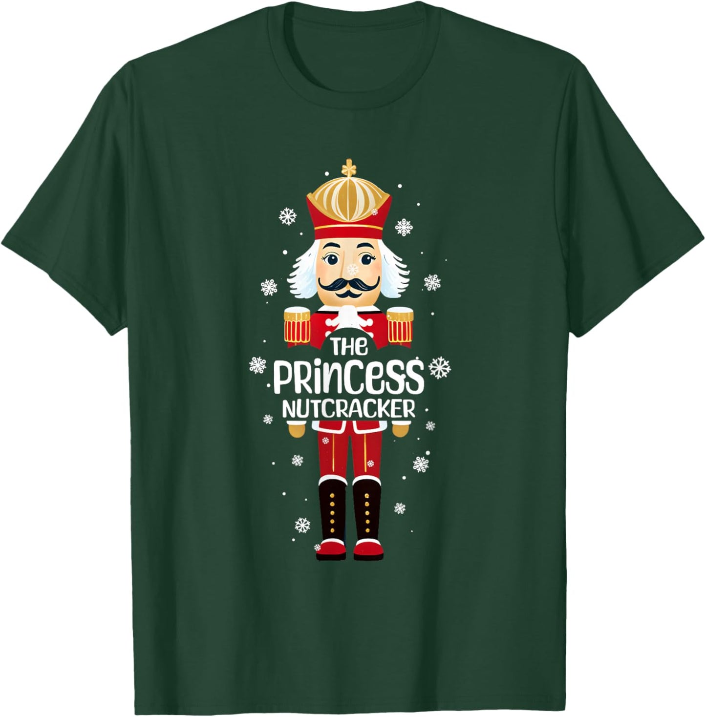 Princess Nutcracker Funny Christmas Family Matching Pajama T-Shirt - T-Shirt | Forest