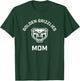 Oakland University Golden Grizzlies Arched Mom T-Shirt - T-Shirt | Forest