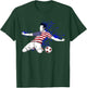 America National Soccer Team Jersey United States Football T-Shirt - T-Shirt | Forest