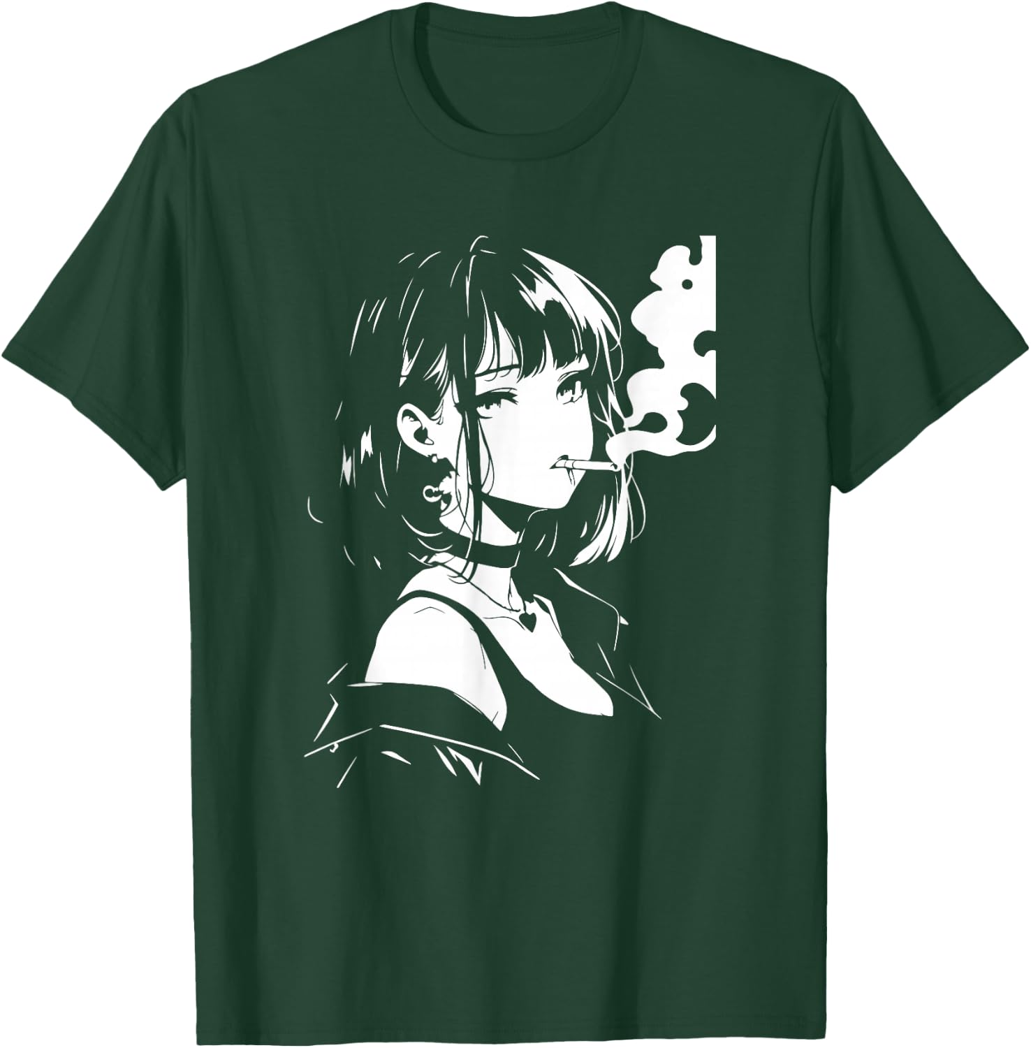 Horror Anime Girl T-Shirt - T-Shirt | Forest
