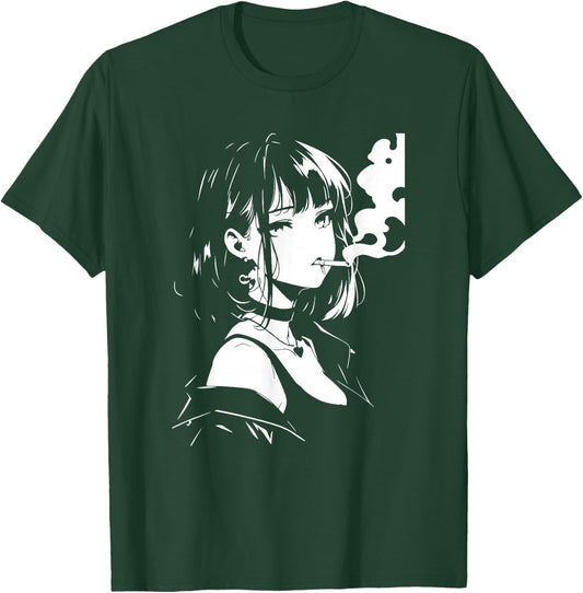 Horror Anime Girl T-Shirt - T-Shirt | Forest