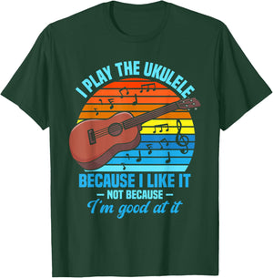 Guitar Ukelele T-Shirt - T-Shirt | Forest