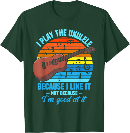 Guitar Ukelele T-Shirt - T-Shirt | Forest