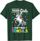 Tonsil Surgery Recovery Girls Unicorn Tonsil Removal T-Shirt - T-Shirt | Forest