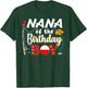Nana of The Birthday Boy Fishing Family Matching Bday Party T-Shirt - T-Shirt | Forest