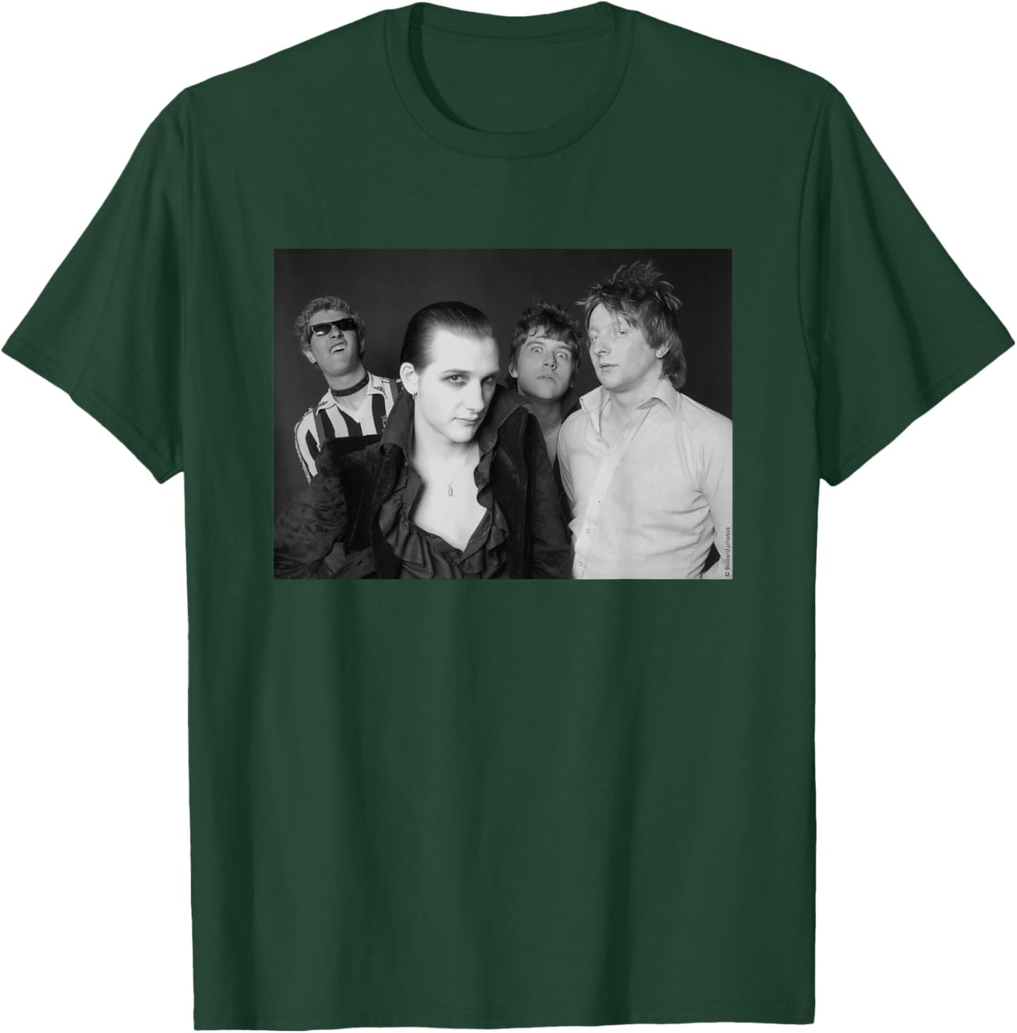 The Damned Band Portrait By Allan Ballard T-Shirt - T-Shirt | Forest