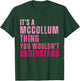 It's A Mccollum Thing You Wouldn't Understand Vintage T-Shirt - T-Shirt | Forest