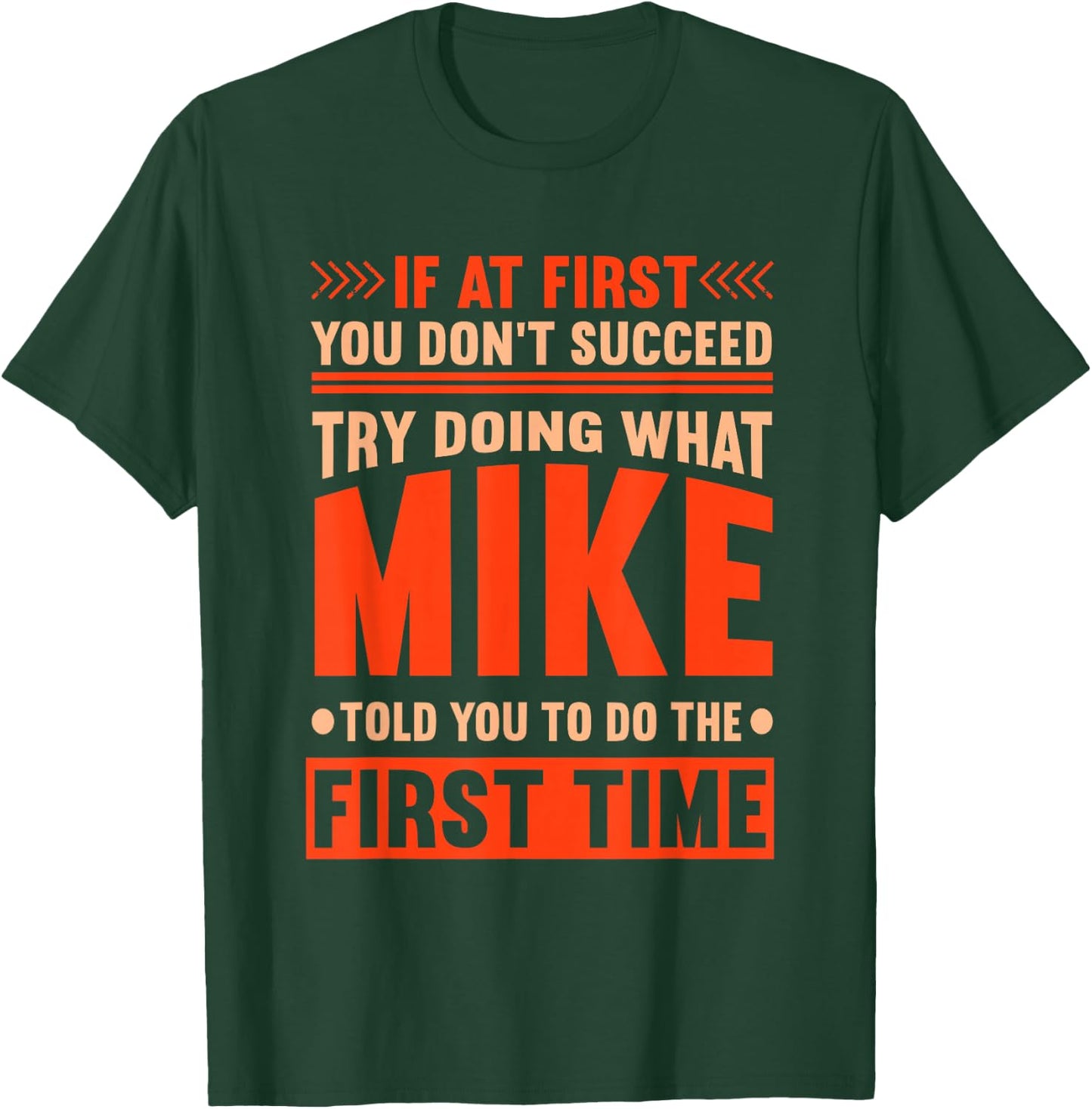 The World Needs More Mikes Quote Funny Mike Name T-Shirt - T-Shirt | Forest
