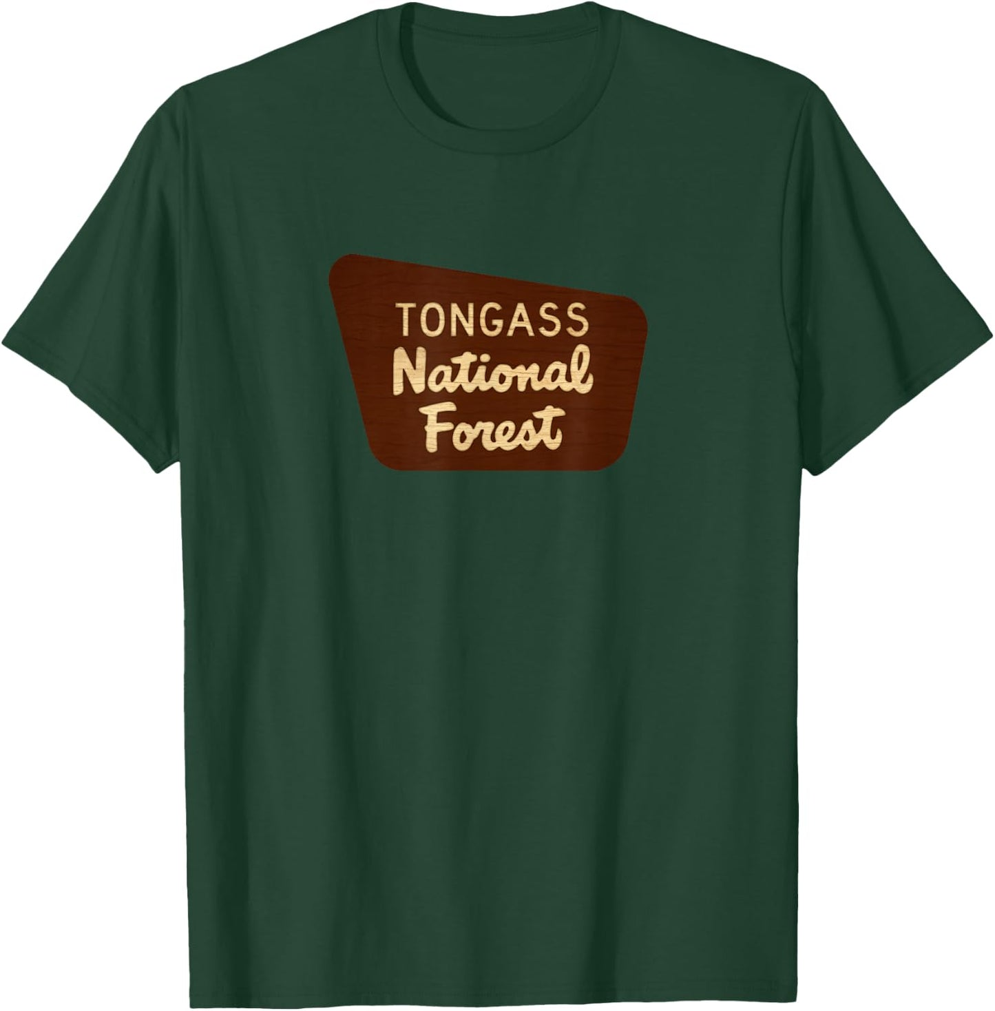 Tongass National Forest Alaska AK Souvenir T-Shirt - T-Shirt | Forest