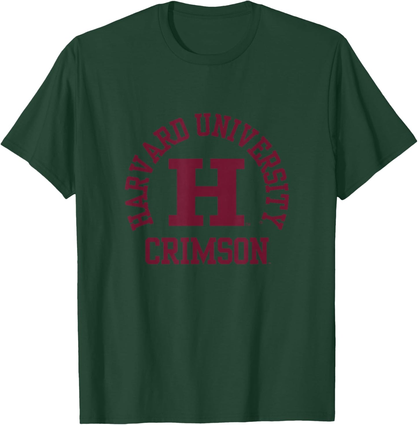 Harvard University Crimson | Official NCAA | OCIMPHVU004 T-Shirt - T-Shirt | Forest