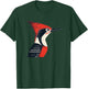 Funny Woodpecker Face Costume for Boys and Girls T-Shirt - T-Shirt | Forest