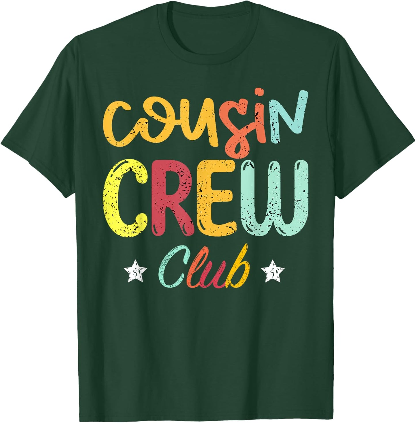 Cousin Crew Making Memories Summer Vacation Family Men Women Girls Kids T-Shirt - T-Shirt | Forest