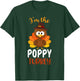 I'm the Poppy Turkey Costume Fall Funny Thanksgiving Poppy T-Shirt - T-Shirt | Forest