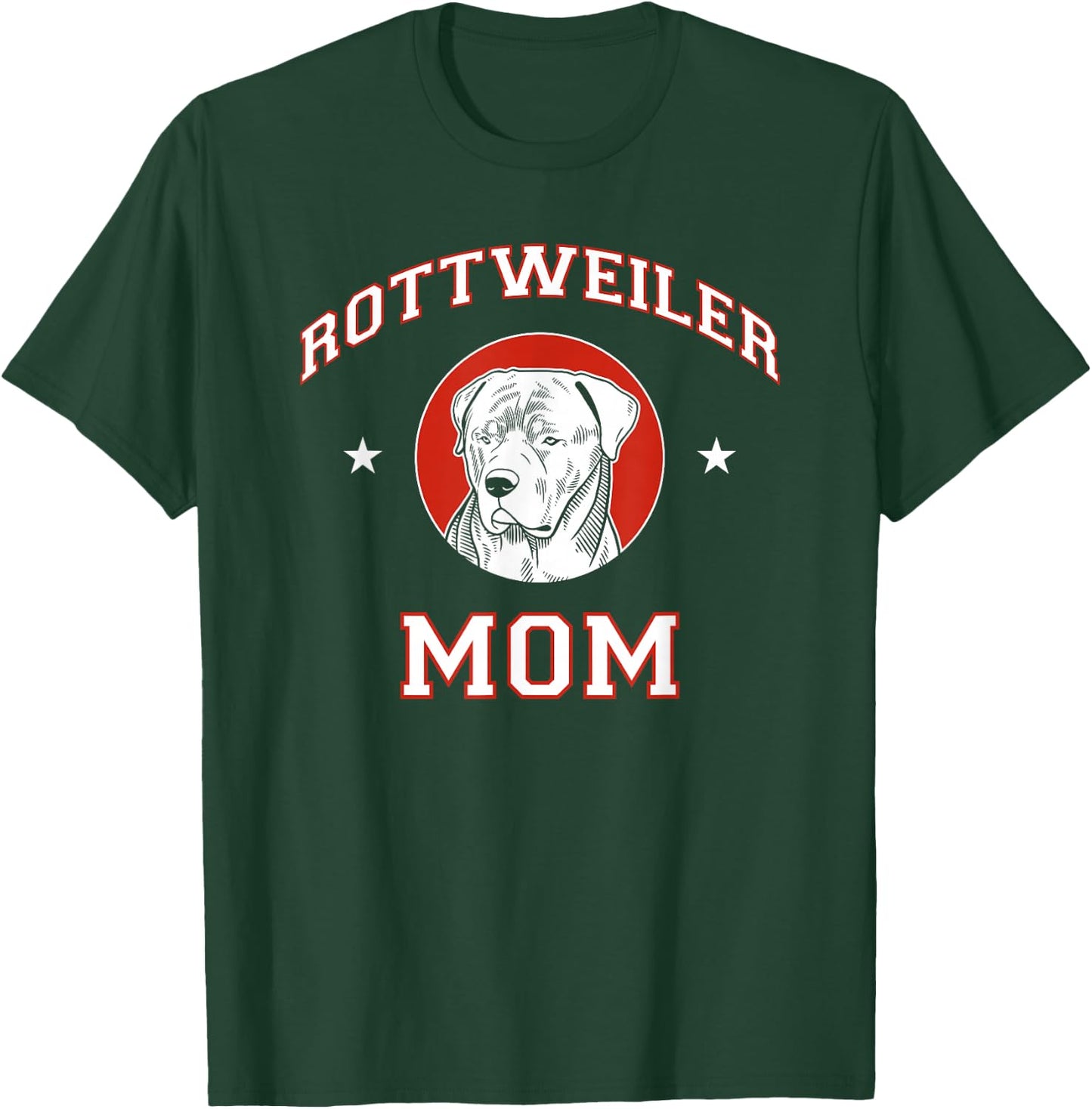 Rottweiler Mom Dog Mother T-Shirt - T-Shirt | Forest