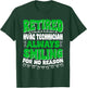 Retired Hvac Technician Always Smiling T-Shirt - T-Shirt | Forest