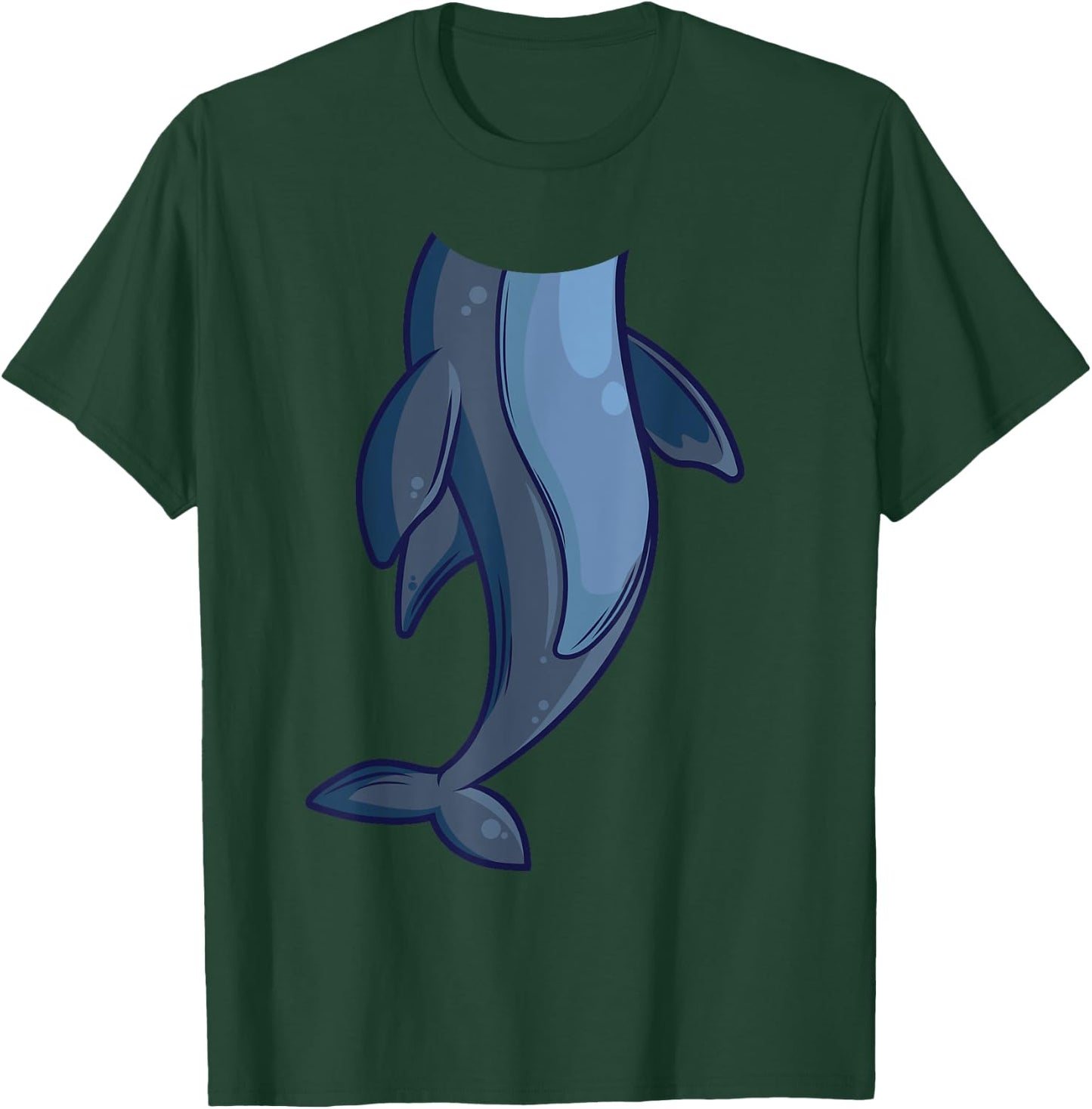 Funny Headless Dolphin Halloween Mammal Costume DIY Outfit T-Shirt - T-Shirt | Forest