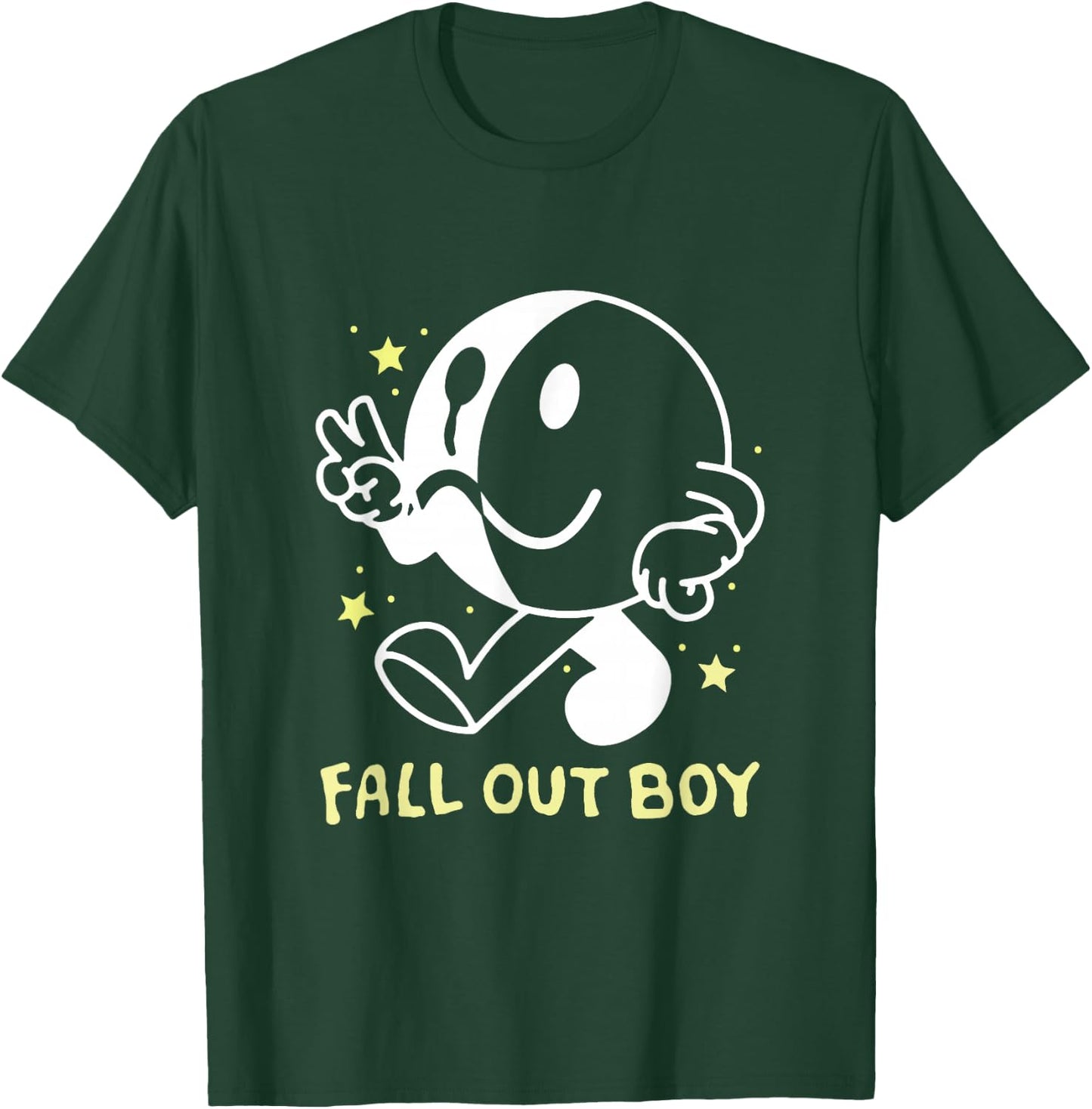 Fall Out Boy - Smile Frown Man T-Shirt - T-Shirt | Forest