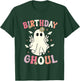 Halloween Birthday Ghoul Cute Ghost Halloween Spooky T-Shirt - T-Shirt | Forest