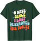 0 Days Since I Last Destroyed the Toilet Adult Humor Meme T-Shirt - T-Shirt | Forest