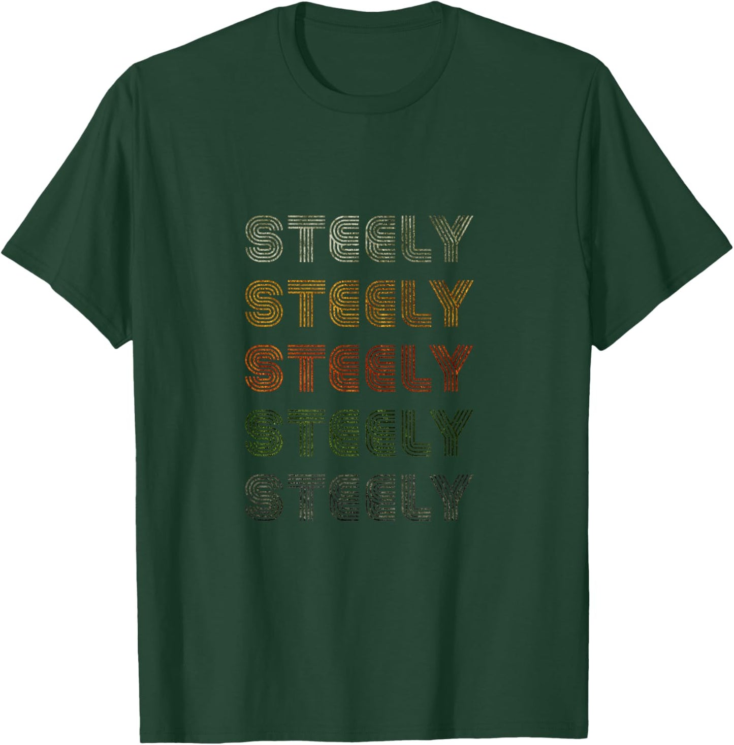 Love Heart Steely Grunge Vintage Style Black Steely T-Shirt - T-Shirt | Forest