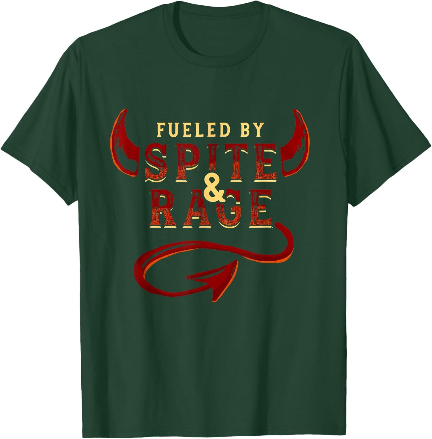 Fueled By Spite & Rage Apparel T-Shirt - T-Shirt | Forest