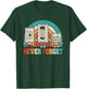 Never Forget Cassette 80s 90s Retro Outfit Men Women Kids T-Shirt - T-Shirt | Forest