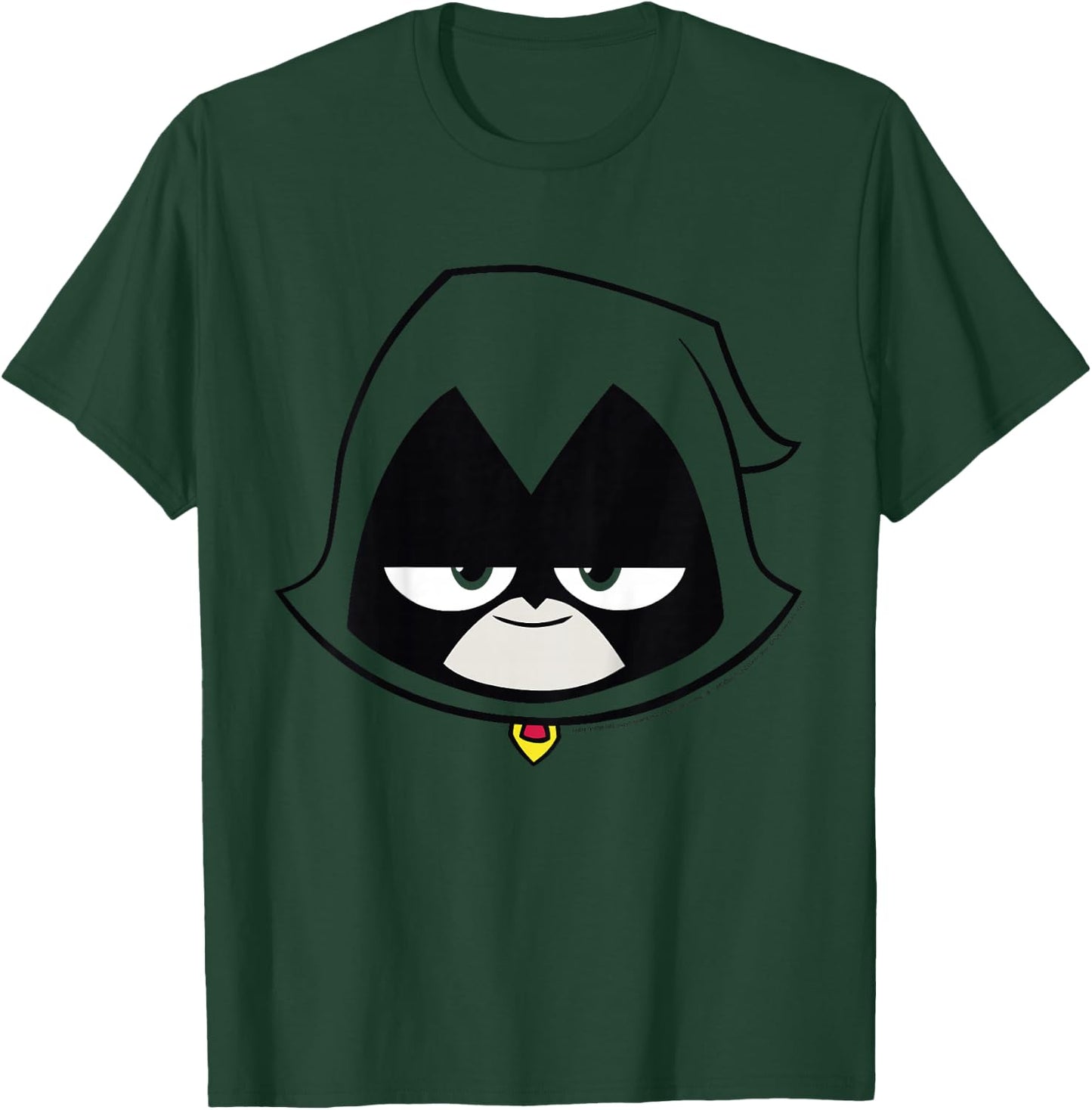 Kids DC Comics Teen Titans Go! Raven Big Face T-Shirt - T-Shirt | Forest