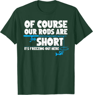 Funny Ice Fishing Art Dad Father Ice Fishing Lover T-Shirt - T-Shirt | Forest