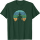 Retro Buddha Buddhist Yoga Spiritual Meditation Zen T-Shirt - T-Shirt | Forest