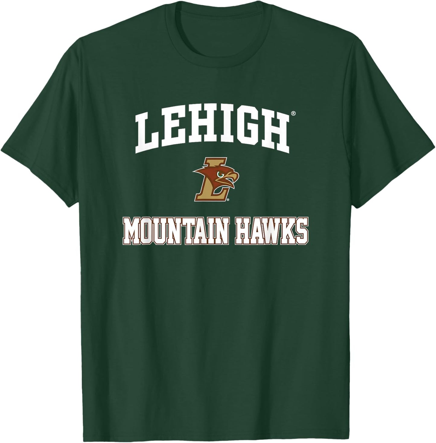 Lehigh University Mountain Hawks Campus Classic T-Shirt - T-Shirt | Forest