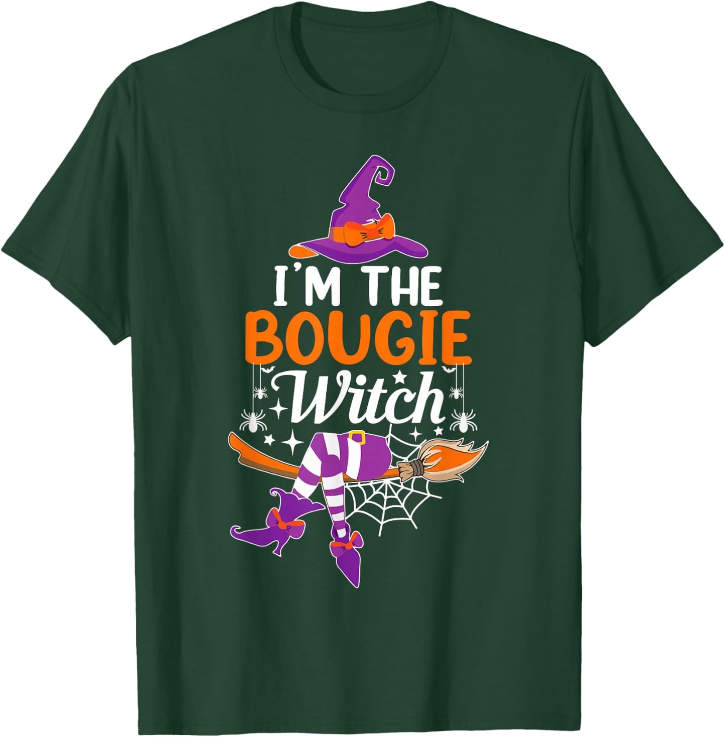 I'm The Bougie Witch Funny Halloween Family Matching T-Shirt - T-Shirt | Forest