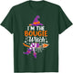 I'm The Bougie Witch Funny Halloween Family Matching T-Shirt - T-Shirt | Forest