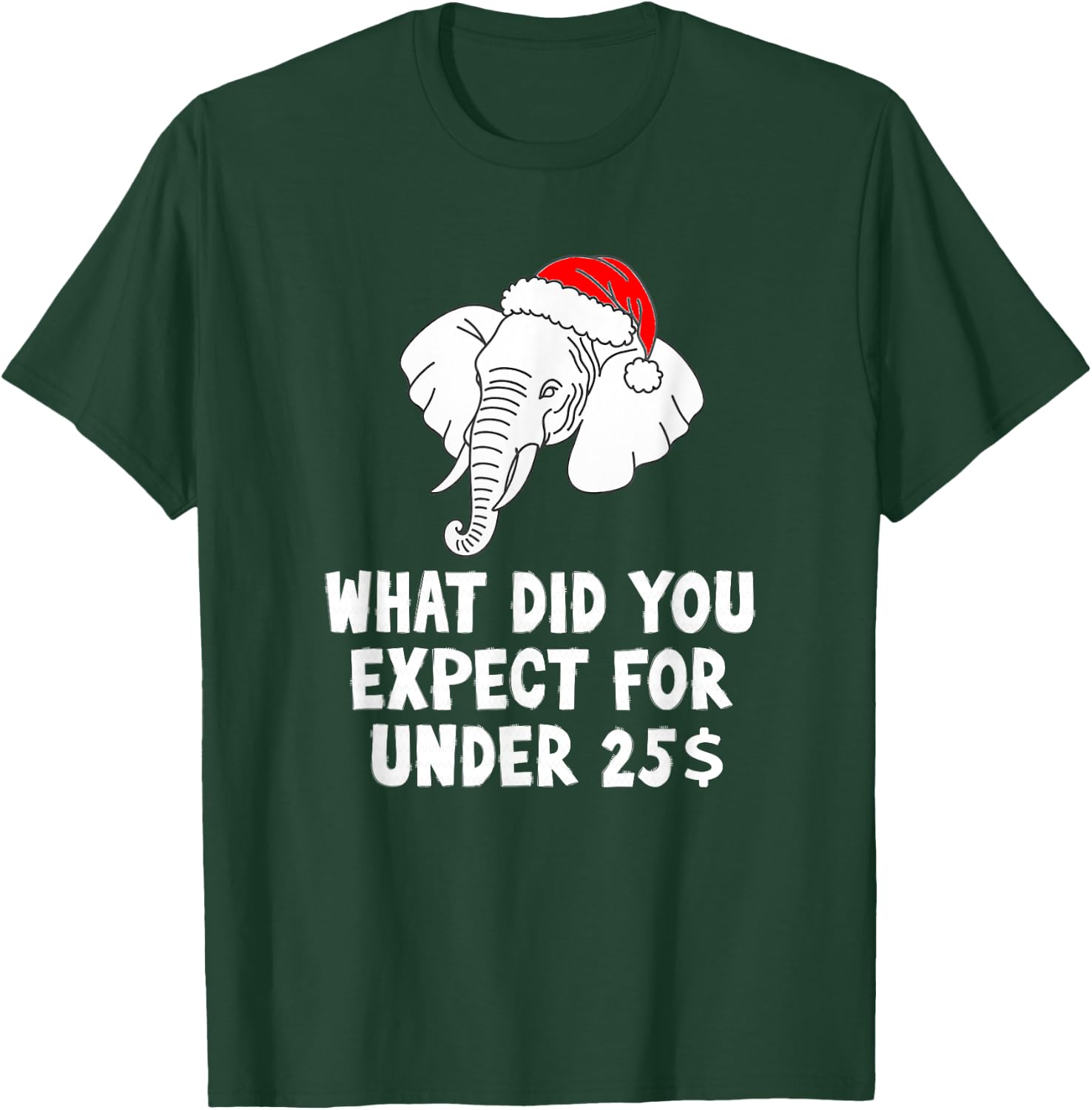 White Elephent Exchange What Did You Expect for Under 25 T-Shirt - T-Shirt | Forest